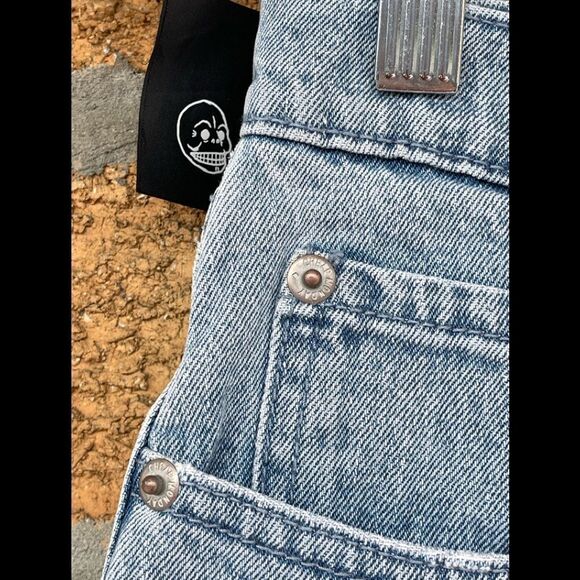 Cheap Monday Thrift Shorts In Whale 27 - Picture 4 of 9